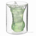 Coupe en verre borosilicaté avec type de muscle